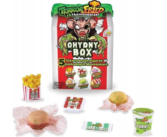 Figurka Cobi Zestaw figurek Terror Fried - Ohydny box Figūriņas un varoņi