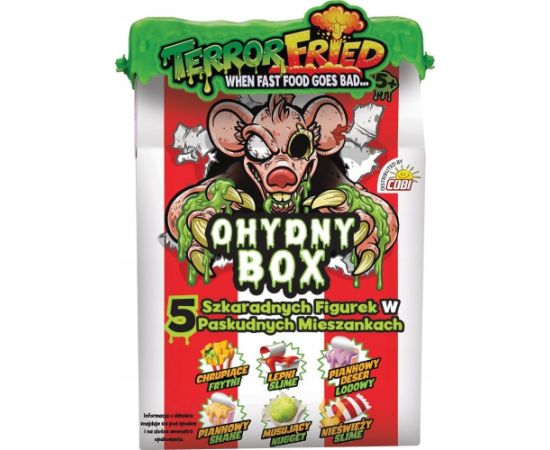 Figurka Cobi Zestaw figurek Terror Fried - Ohydny box Figūriņas un varoņi