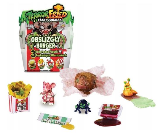 Figurka Cobi Zestaw figurek Terror Fried - Oblizgły burger Figūriņas un varoņi