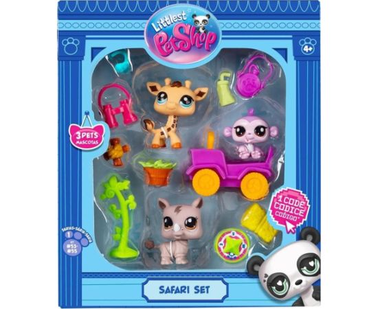 Figurka Littlest Pet Shop - SAFARI PLAY PK (00524) /Figures /Multi Фигурки и герои
