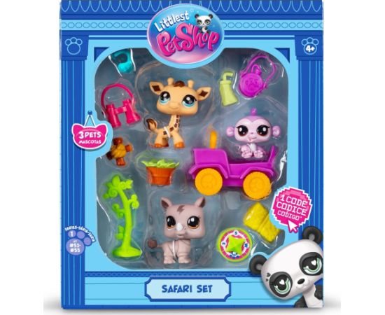 Figurka Littlest Pet Shop - SAFARI PLAY PK (00524) /Figures /Multi Фигурки и герои