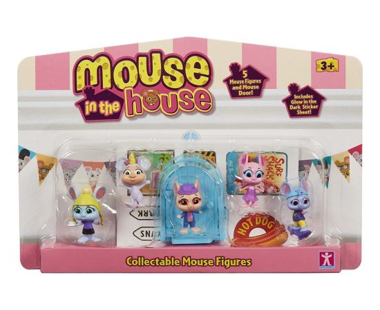 Figurka Piatnik MOUSE IN THE HOUSE MOUSE 5 PACK ASS CDU Figūriņas un varoņi