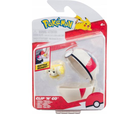 Figurka Pokemon Pokémon - Clip N Go - Fidough and Timer Ball (PKW3625) /Figures /Multi Figūriņas un varoņi