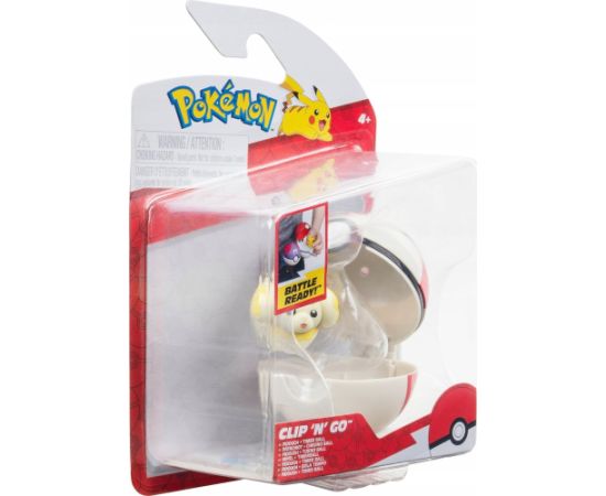 Figurka Pokemon Pokémon - Clip N Go - Fidough and Timer Ball (PKW3625) /Figures /Multi Figūriņas un varoņi