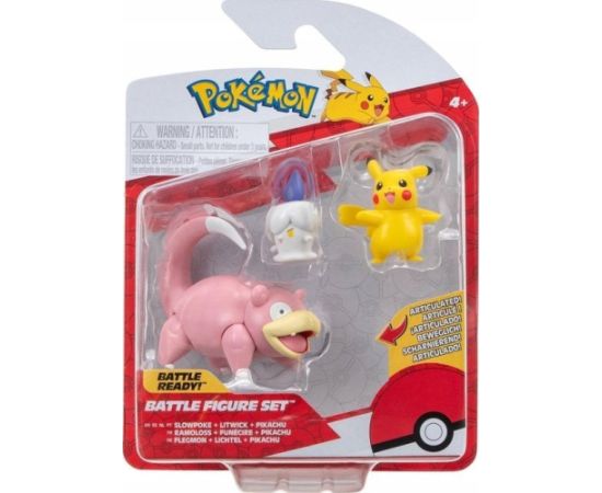 Figurka Pokemon Pokémon - Battle Figure 3 Pk - Pikachu Female (PKW3056) /Figures /Multi Figūriņas un varoņi