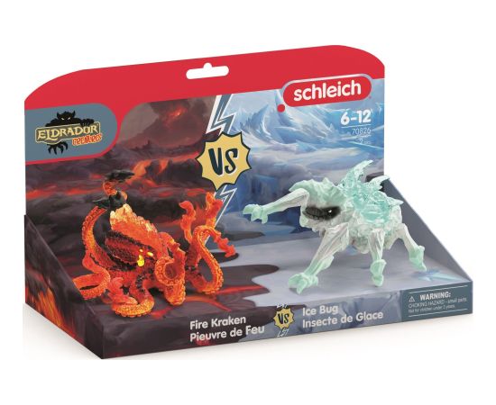 Figurka Schleich Lodowy Robal vs Ognisty Kraken Фигурки и герои