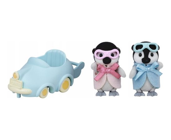 Figurka Epoch SYLVANIAN Pingwinki w samochodzie 05695 Фигурки и герои