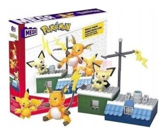 Figurka Mattel Mega Pokemon - Pikachu ewolucja Figūriņas un varoņi