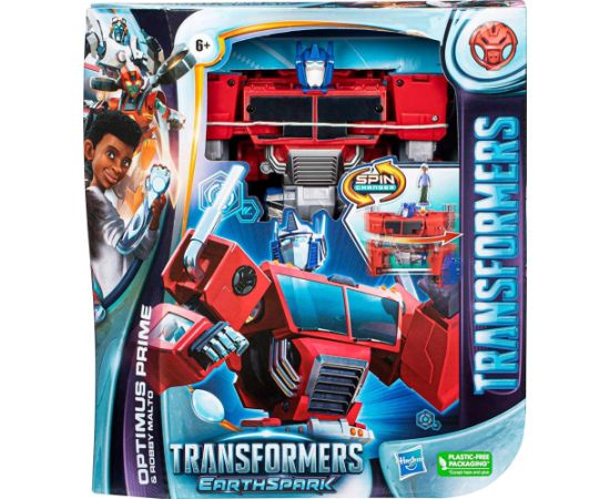 Figurka Hasbro PROMO Transformers EarthSpark Spin Changer Optimus Prime i Robby Malto F7663 HASBRO Figūriņas un varoņi