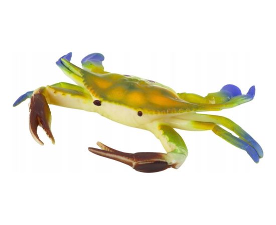 Figurka LeanToys Figurka Gumowy Krab Zielony Sea World Figūriņas un varoņi