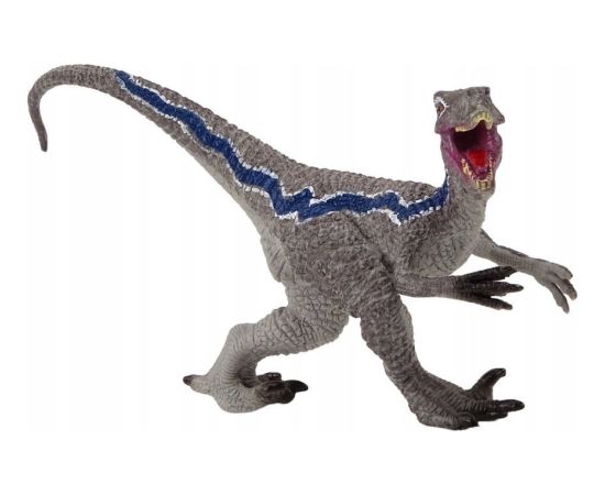 Figurka LeanToys Dinozaur Figurka Kolekcjonerska Velocitaptor Siwy 1El Figūriņas un varoņi