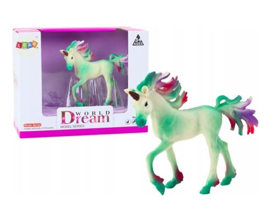 Figurka LeanToys Figurka Kolekcjonerska Mały Jednorożec Zielony 8 CM Figūriņas un varoņi
