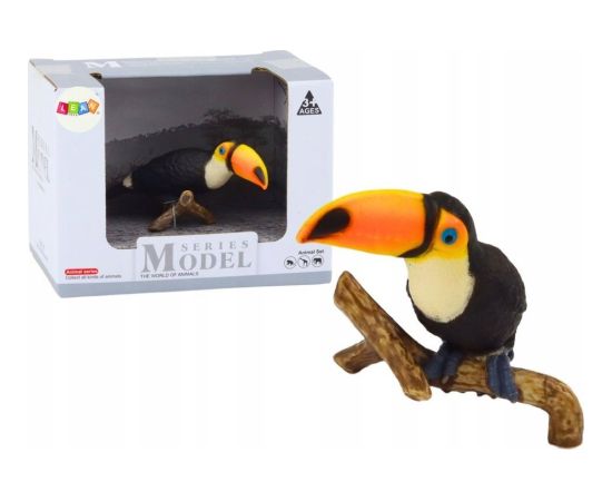 Figurka LeanToys Figurka Tukan Wielki Zwierzęta Świata Figūriņas un varoņi