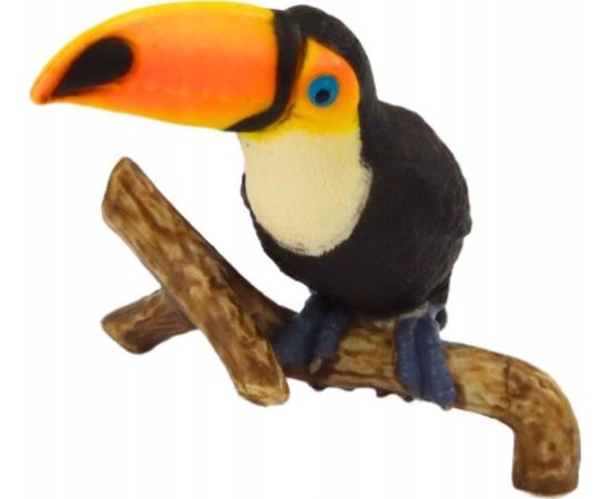 Figurka LeanToys Figurka Tukan Wielki Zwierzęta Świata Figūriņas un varoņi