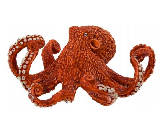 Figurka LeanToys Figurka Ośmiornica Olbrzymia Pomarańczowa 10 cm Figūriņas un varoņi