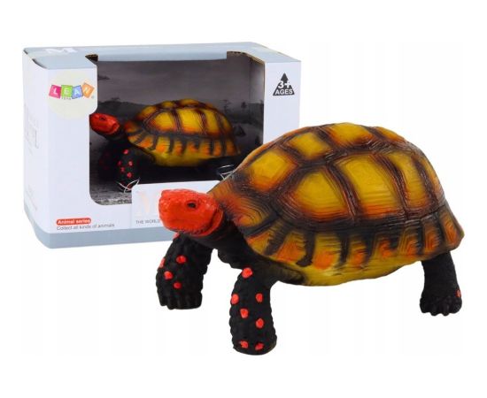 Figurka LeanToys Figurka Kolekcjonerska Żółw Gad Brązowo Czarny C Figūriņas un varoņi