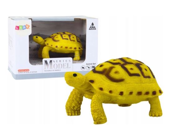 Figurka LeanToys Figurka Kolekcjonerska Żółw Gad Żółty Brązowy D Figūriņas un varoņi