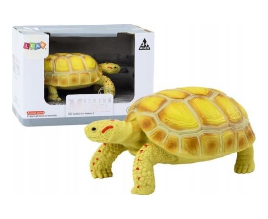 Figurka LeanToys Figurka Kolekcjonerska Żółw Lądowy Gad Żółty C Figūriņas un varoņi