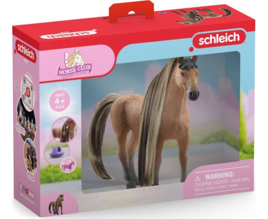 Figurka Schleich Schleich 42621 Piękny Ogier Achal Tekkiner konie koń PIĘKNE WŁOSY Sofia's Beauties Фигурки и герои