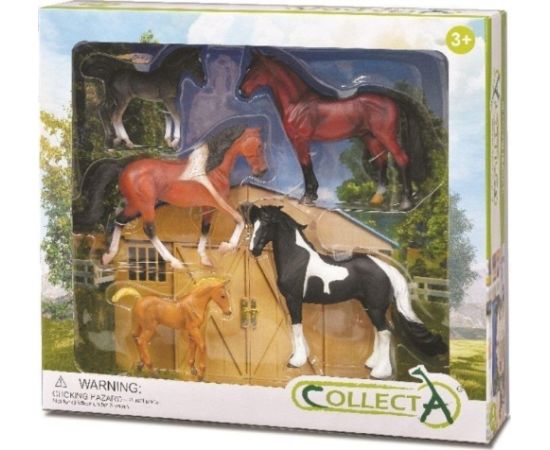 Figurka Collecta COLLECTA ZESTAW 5 KONI W OPAKOWANIU Фигурки и герои