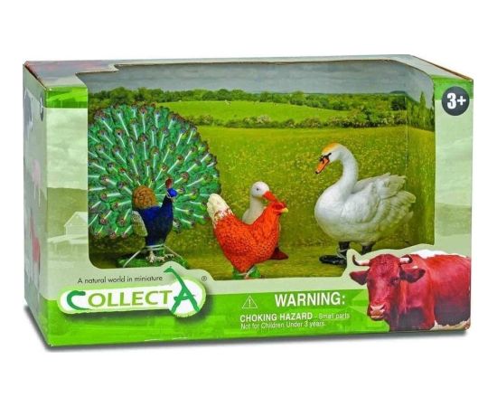 Figurka Collecta COLLECTA ZESTAW 4 ZWIERZĄT Z FARMY W OPAKOWANIU Figūriņas un varoņi