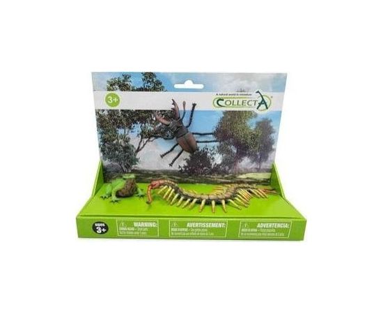 Figurka Collecta COLLECTA ZESTAW 3 GADÓW/INSEKTÓW W OPAKOWANIU (88703, 88885, 88938) Figūriņas un varoņi