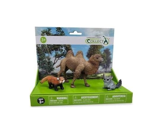 Figurka Collecta COLLECTA ZESTAW 3 DZIKICH ZWIERZĄT W OPAKOWANIU (88536, 88722, 88807) Figūriņas un varoņi