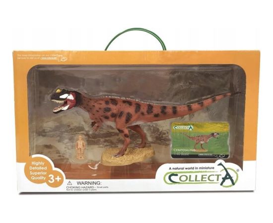 Figurka Collecta COLLECTA CERATOZAUR Z RUSZAJĄCĄ SIĘ SZCZĘKĄ W OPAKOWANIU (DELUXE) Фигурки и герои