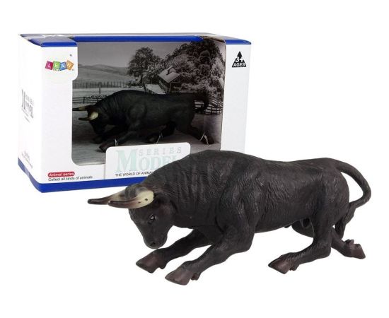 Figurka LeanToys Duża Figurka Kolekcjonerska Byk Zwierzęta Świata Figūriņas un varoņi