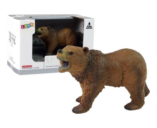 Figurka LeanToys Figurka kolekcjonerska Niedźwiedź Brunatny Figurka Miś Figūriņas un varoņi