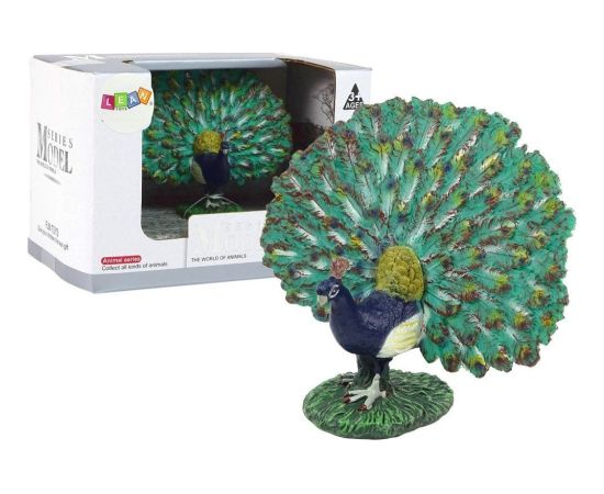 Figurka LeanToys Figurka kolekcjonerska Paw Królewski Zwierzęta Świata Figūriņas un varoņi