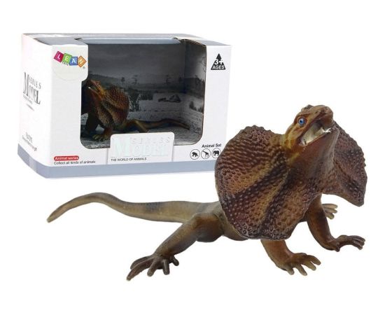 Figurka LeanToys Figurka Kolekcjonerska Agama Kołnierzasta Figūriņas un varoņi