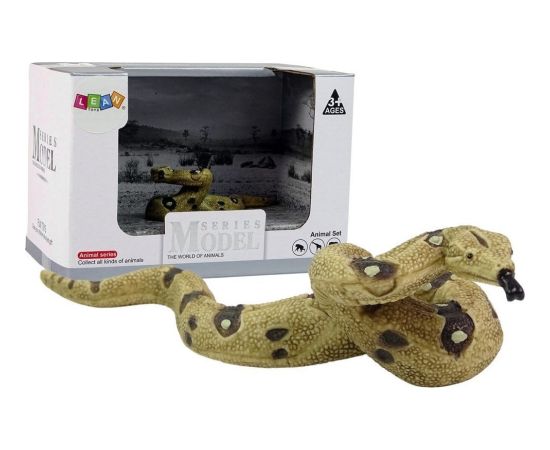 Figurka LeanToys Figurka kolekcjonerska Wąż Boa Dusiciel Zwierzęta Świata Figūriņas un varoņi