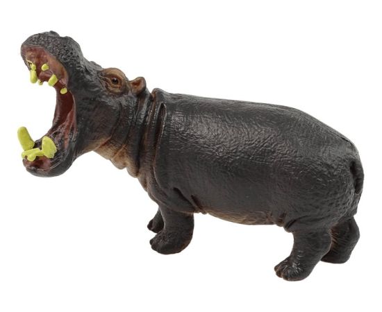 Figurka LeanToys Duża Figurka Kolekcjonerska Hipopotam Zwierzęta Świata Figūriņas un varoņi