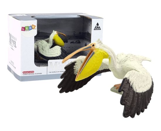 Figurka LeanToys Duża Figurka Kolekcjonerska Pelikan Ptak Zwierzęta Świata Figūriņas un varoņi