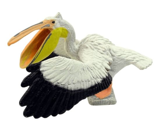 Figurka LeanToys Duża Figurka Kolekcjonerska Pelikan Ptak Zwierzęta Świata Figūriņas un varoņi