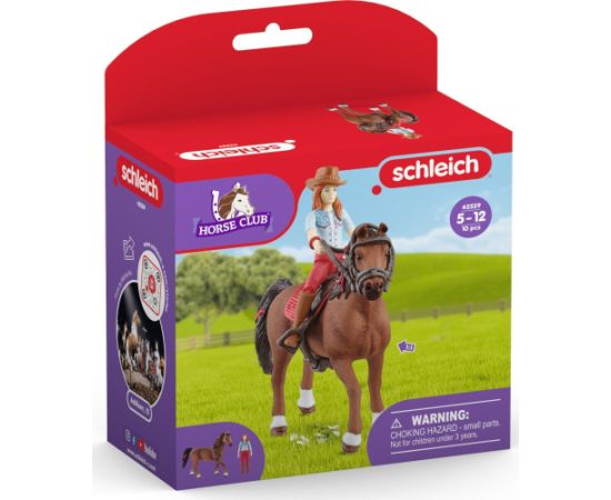 Figurka Schleich Schleich Horse Club Hannah & Cayenne, play figure Figūriņas un varoņi