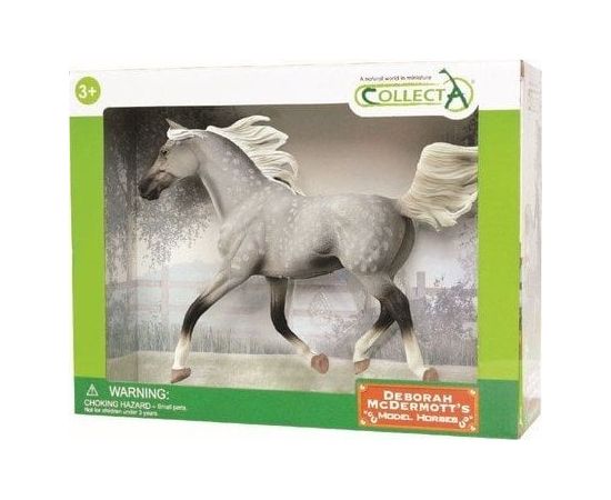 Figurka Collecta Półarabski Ogier maści szaroczarnej 1:12 Deluxe Figūriņas un varoņi