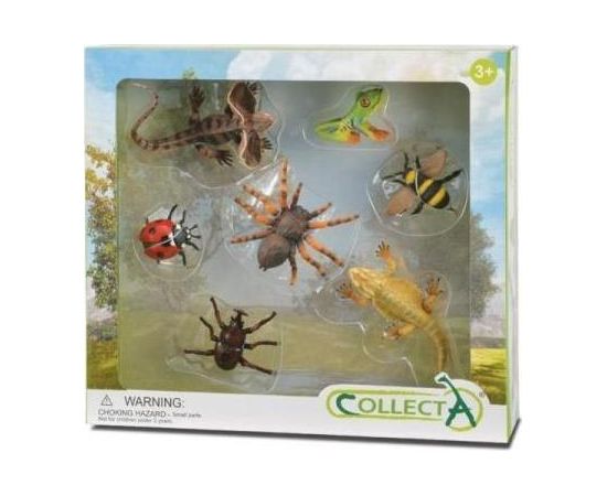 Figurka Collecta Zestaw 7 insektów w opakowaniu 89819 COLLECTA Фигурки и герои