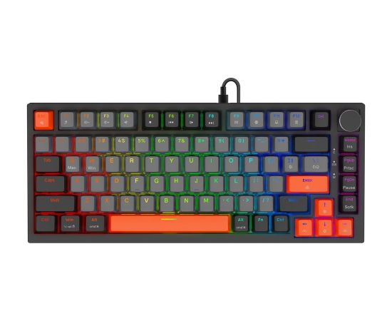 Savio ASTRAL BLACK JADE 3 COLOURS keyboard Gaming USB QWERTY US International Клавиатуры