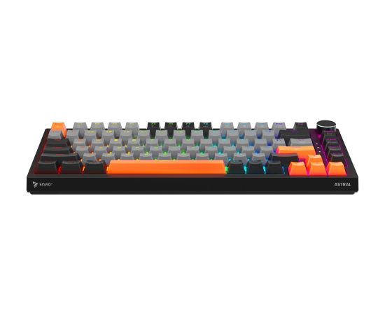 Savio ASTRAL BLACK JADE 3 COLOURS keyboard Gaming USB QWERTY US International Клавиатуры