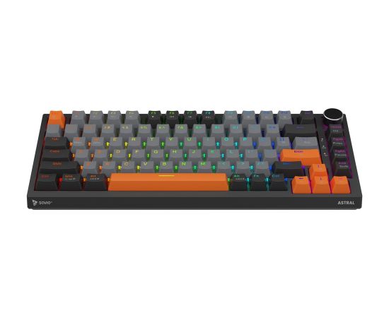 Savio ASTRAL BLACK JADE 3 COLOURS keyboard Gaming USB QWERTY US International Клавиатуры