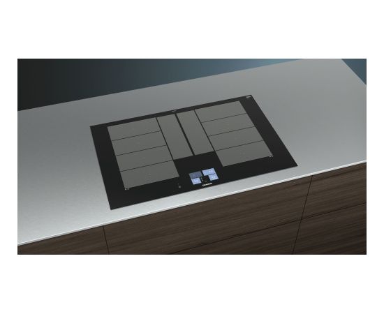 Siemens EX875KYW1E hob Black Built-in Zone induction hob 4 zone(s) Jaunumi Sadz. tehnika
