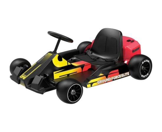 Razor Ground Force Elite - Gokart elektryczny, czarno-czerwony Skrituļdēļi, Penibordi, Longbordi