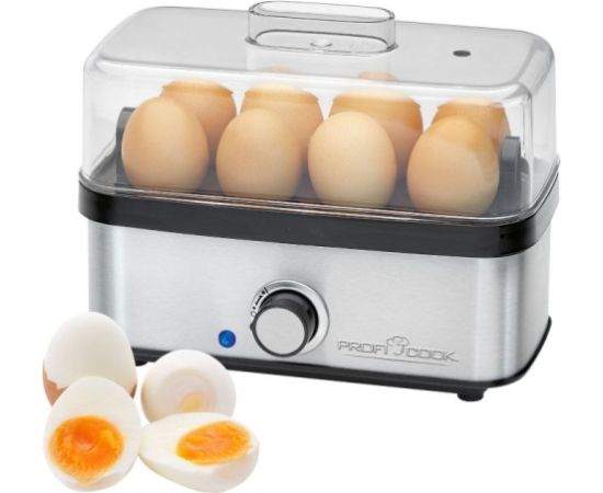 Bomann ProfiCook PC-EK 1275 8 egg(s) 400 W Black, Stainless steel Citi virtuves piederumi