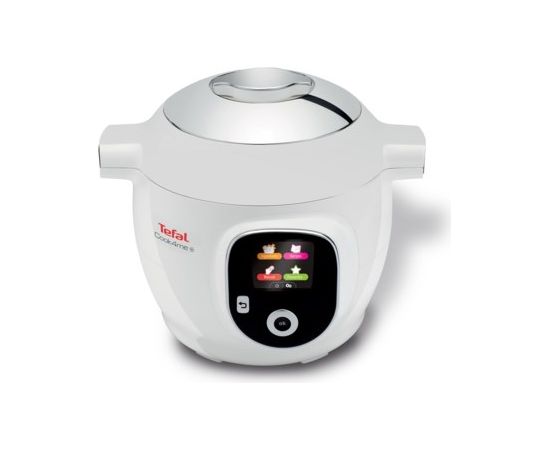 Tefal CY851130 multi cooker 6 L Chrome, White Virtuves kombaini