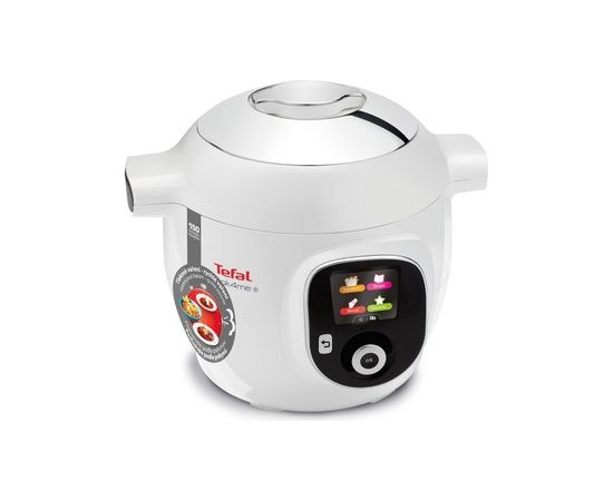 Tefal CY851130 multi cooker 6 L Chrome, White Virtuves kombaini