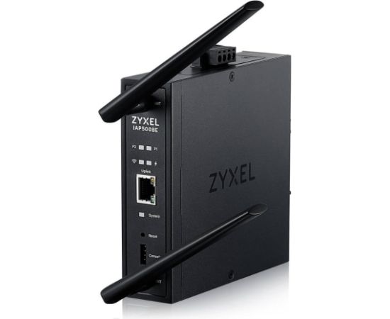 Access Point Wi-Fi 7 Zyxel IAP500BE-EU0101F BE5000, Dual Radio 2x2 MU-MIMO, PoE+ (802.3at), Industrial AP, montaż DIN Rail , Standalone/Nebula Cloud Managed Access Points
