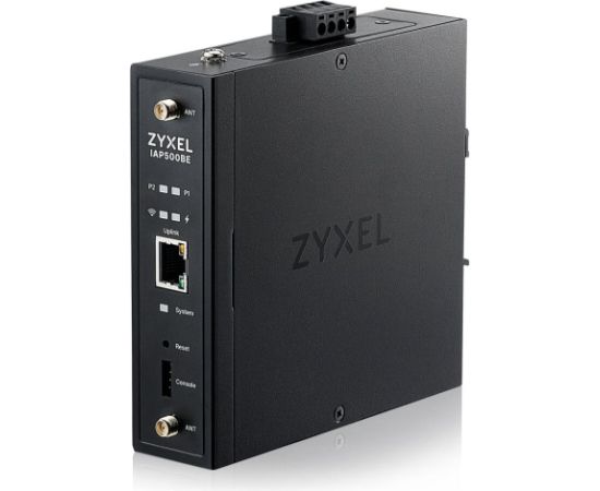 Access Point Wi-Fi 7 Zyxel IAP500BE-EU0101F BE5000, Dual Radio 2x2 MU-MIMO, PoE+ (802.3at), Industrial AP, montaż DIN Rail , Standalone/Nebula Cloud Managed Access Points