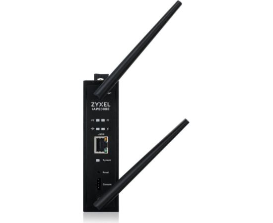 Access Point Wi-Fi 7 Zyxel IAP500BE-EU0101F BE5000, Dual Radio 2x2 MU-MIMO, PoE+ (802.3at), Industrial AP, montaż DIN Rail , Standalone/Nebula Cloud Managed Access Points